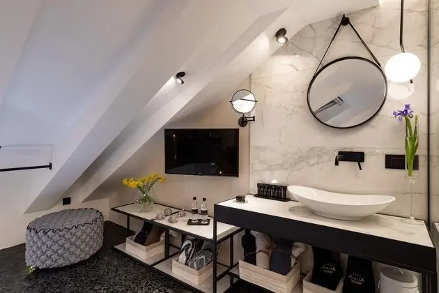 Romantic Tek Büyük Yataklı Oda, 1 En Büyük (King) Boy Yatak, Küvet