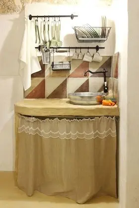 Stüdyo, Küçük Mutfak (2 persons - Via Amalfitana)