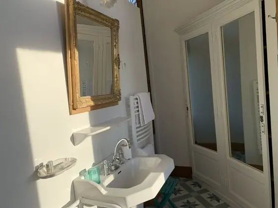 Superior Tek Büyük Yataklı Oda, Özel Banyo, Park Manzaralı (Chambre Jeanne Guesnet)