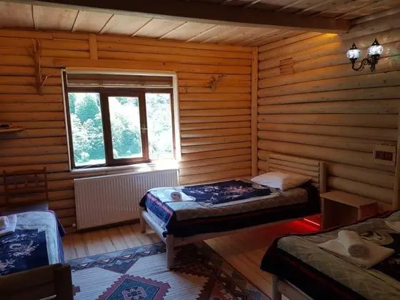 Ahşap Ev, Dere ve Orman Manzaralı, Jakuzili