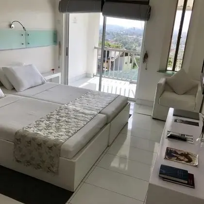 Deluxe Tek Büyük veya İki Ayrı Yataklı Oda, Balkon