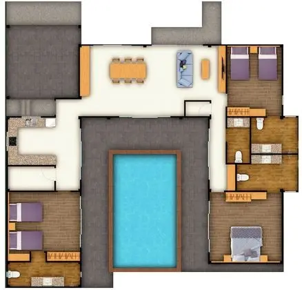 3 Bedrooms Pool Villa
