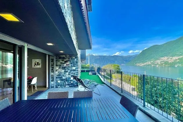 Family Apart Daire, Birden Çok Yatak, 2 Banyolu, Dağ Yamacı (Laglio Bellavista)