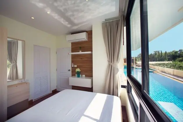 Deluxe Apart Daire, 2 Yatak Odası, Havuz Manzaralı, Havuz Kenarı