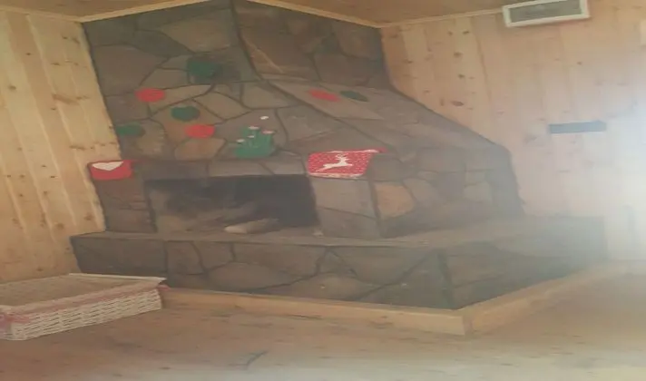Şömineli Bahçe Bungalov Oda