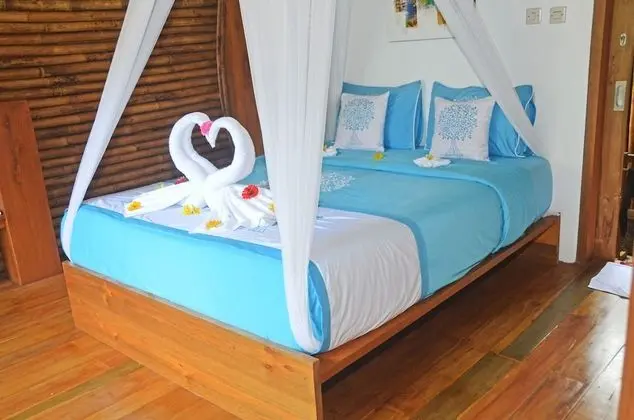 Deluxe Bungalov, 1 Büyük (Queen) Boy Yatak, Bahçe Manzaralı
