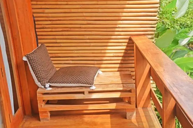 Deluxe Bungalov, 1 Büyük (Queen) Boy Yatak, Bahçe Manzaralı