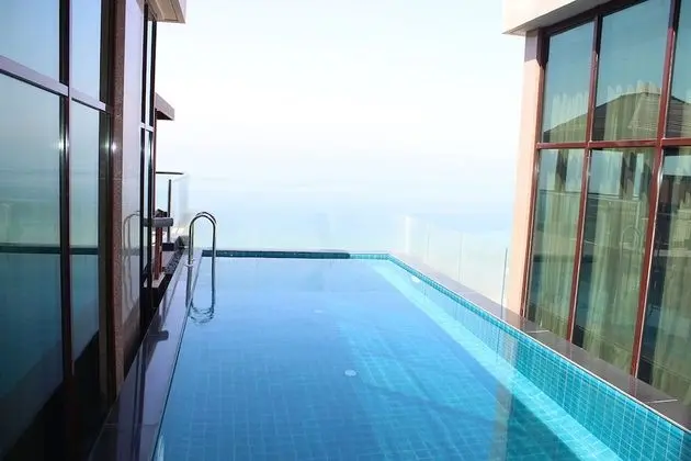 Çatı Katı Süiti (Penthouse), 3 Yatak Odası, Kişiye Özel Havuzlu, Şehir Manzaralı (Amiri)