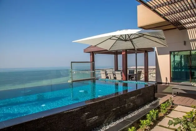 Çatı Katı Süiti (Penthouse), 3 Yatak Odası, Kişiye Özel Havuzlu, Şehir Manzaralı (Amiri)