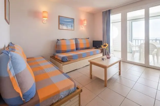 Apart Daire, 2 Yatak Odası, Balkon, Kısmi Deniz Manzaralı (5/6 People)