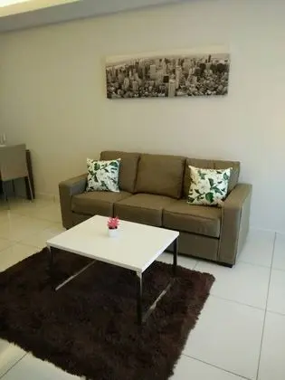 one bedroom with balcony pool view