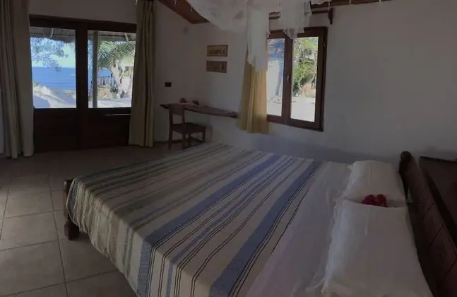 Bungalov, 1 Çift Kişilik veya 2 Tek Kişilik Yatak, Denize Bakan