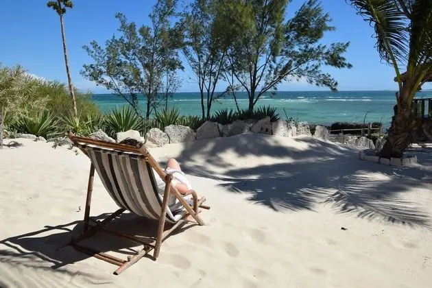 Family Bungalov, Veranda, Denize Bakan