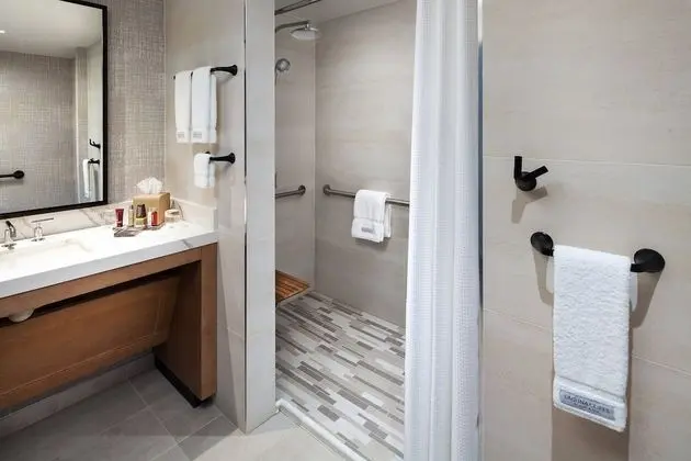 Oda, 1 En Büyük (King) Boy Yatak, Resort Manzaralı (Mobility Accessible, Roll-In Shower)