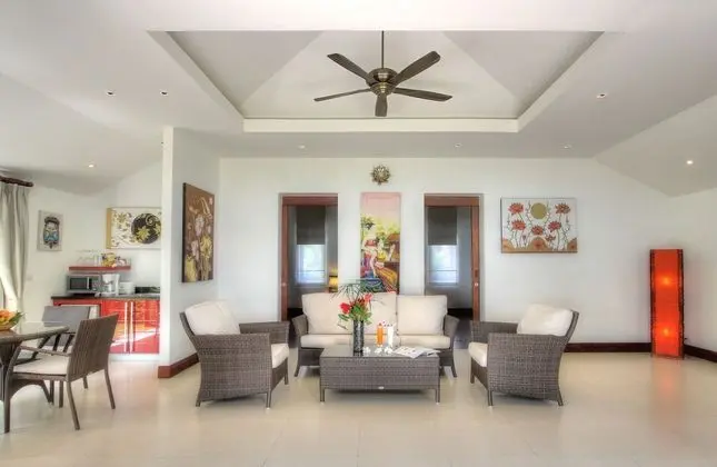 Deluxe Villa, 1 En Büyük (King) Boy Yatak, Deniz Manzaralı, Denize Bakan