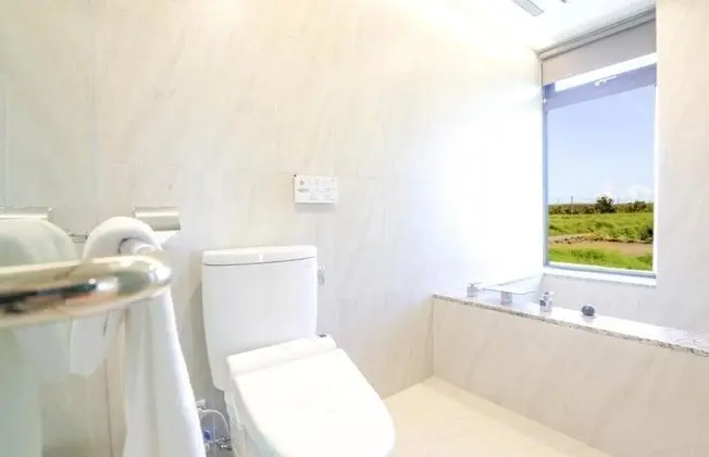 Deluxe Dört Kişilik Oda, Birden Çok Yatak, Koy Manzaralı, Denize Bakan