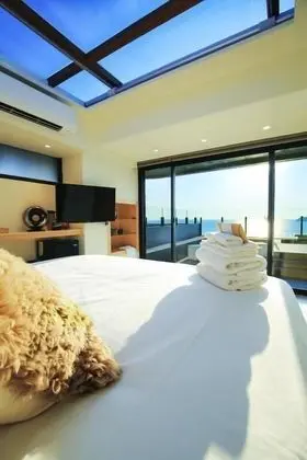 Panoramic Tek Büyük Yataklı Oda, 1 Yatak Odası, Koy Manzaralı, Denize Bakan