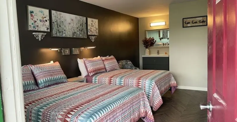 Deluxe Tek Büyük Yataklı Oda, 2 Çift Kişilik Yatak