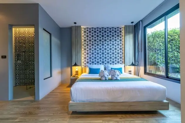 Deluxe Tek Büyük Yataklı Oda, Bahçe Manzaralı