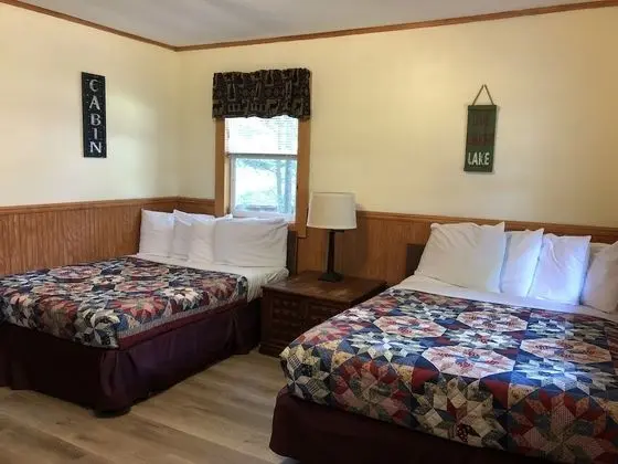 Standard Kulübe, 2 Çift Kişilik Yatak, Buzdolabı ve Mikrodalga
