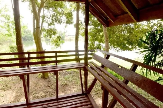 Bamboo Bungalow with Fan