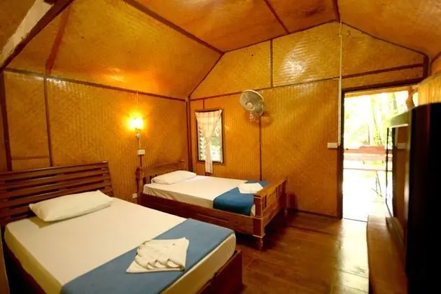 Bamboo Bungalow with Fan