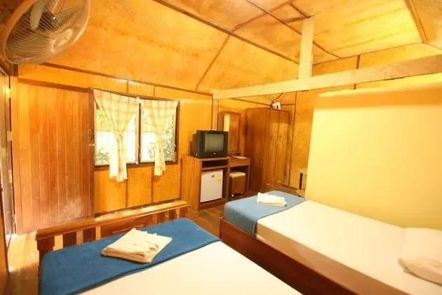 Bamboo Bungalow with Fan