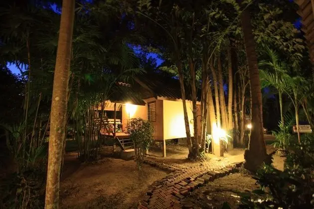 Bamboo Bungalow with Fan