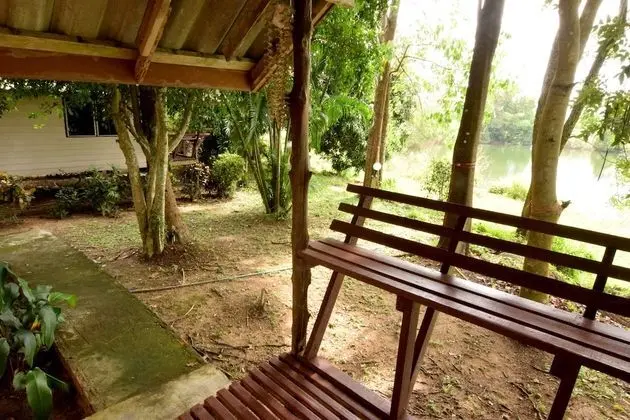 Bamboo Bungalow with Fan