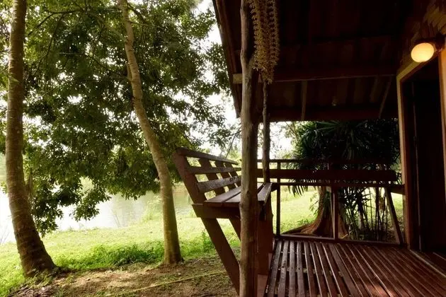 Bamboo Bungalow with Fan