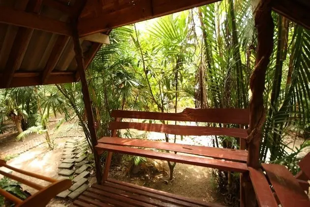 Bamboo Bungalow with Fan
