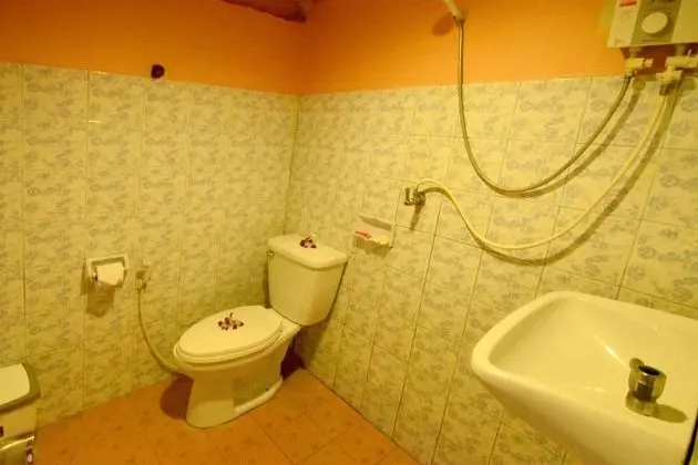 Bamboo Bungalow with Fan