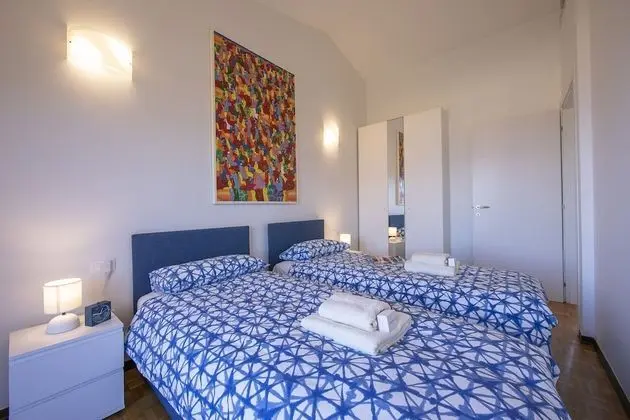 Family Sıra Ev, Birden Çok Yatak, Bahçeli (Lake View Pool Apartment in Ranco)