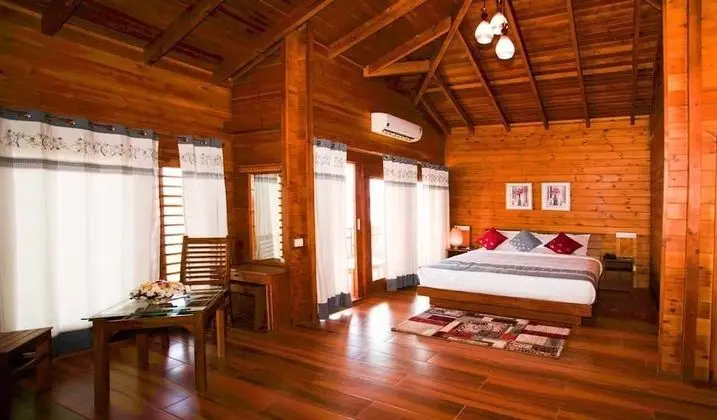 Premium Kır Evi, 1 En Büyük (King) Boy Yatak, Bağlantılı Odalar, Göl Manzaralı