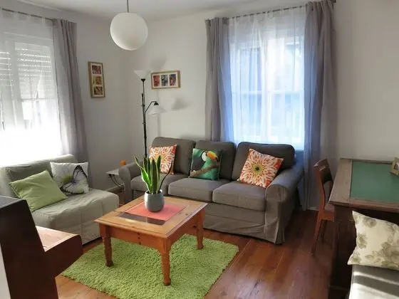 Family Apart Daire, 1 Yatak Odası, Bahçe Manzaralı, Zemin Kat