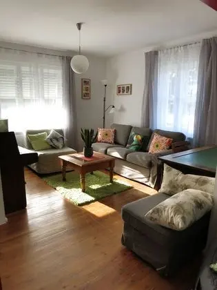 Family Apart Daire, 1 Yatak Odası, Bahçe Manzaralı, Zemin Kat