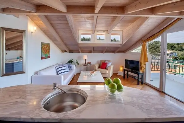 Panoramic Çatı Katı (Loft), 1 Yatak Odası, Deniz Manzaralı