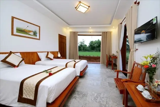 Deluxe İki Ayrı Yataklı Oda, Balkon, Bahçe Manzaralı