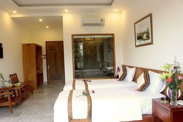 Deluxe İki Ayrı Yataklı Oda, Balkon, Bahçe Manzaralı