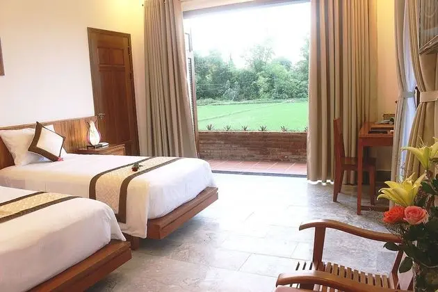 Deluxe İki Ayrı Yataklı Oda, Balkon, Bahçe Manzaralı