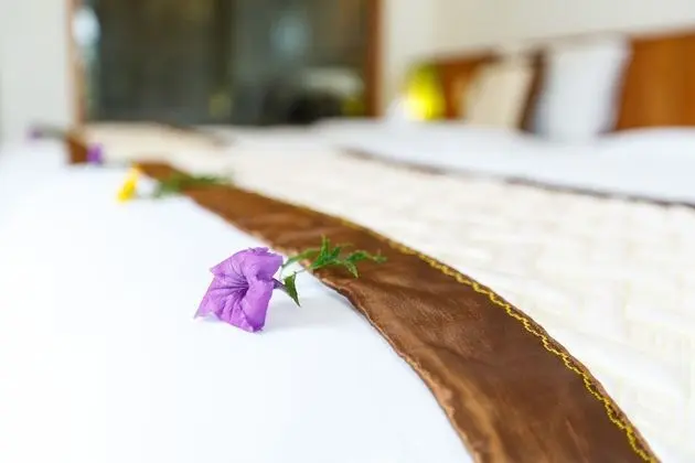 Superior Tek Büyük veya İki Ayrı Yataklı Oda, 1 Yatak Odası, Balkon, Bahçe Manzaralı