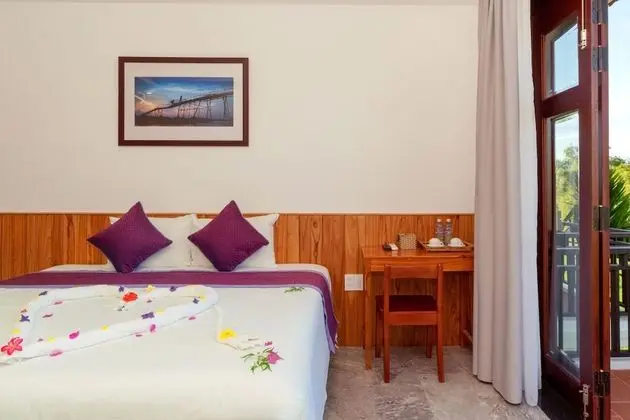 Superior Tek Büyük veya İki Ayrı Yataklı Oda, 1 Yatak Odası, Balkon, Bahçe Manzaralı