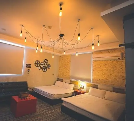 Deluxe Dört Kişilik Oda, 2 Çift Kişilik Yatak