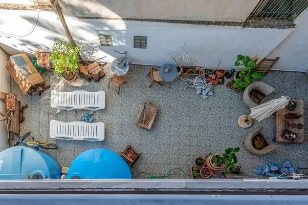 Romantic Stüdyo, 2 Tek Kişilik Yatak, Bahçe Manzaralı, Denize Sıfır