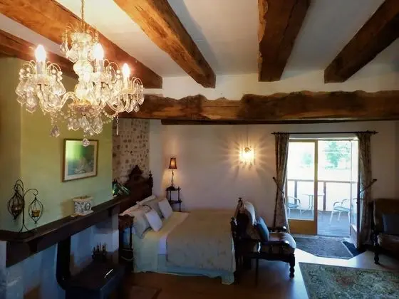 Luxury Dört Kişilik Oda, 1 Yatak Odası, Balkon, Bahçe Manzaralı