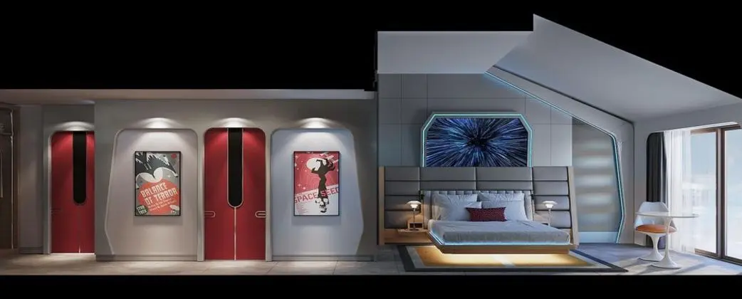 Themed Deluxe Room Connection StarTrek
