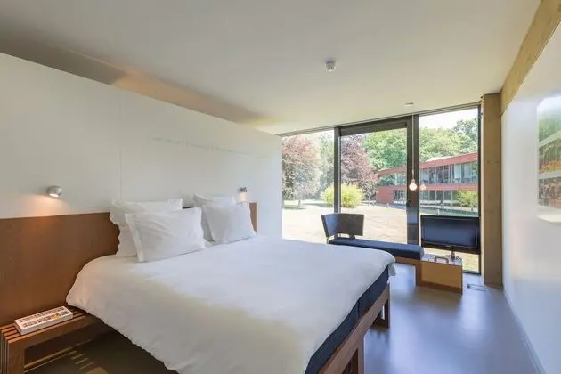 Design Tek Büyük veya İki Ayrı Yataklı Oda, 1 En Büyük (King) Boy Yatak, Park Manzaralı, Bahçeli
