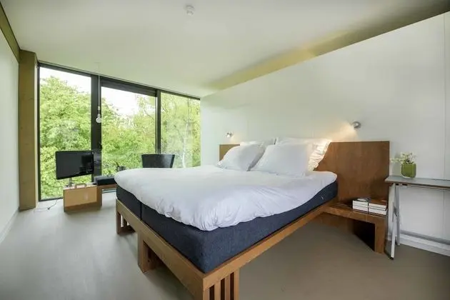 Design Tek Büyük veya İki Ayrı Yataklı Oda, 1 En Büyük (King) Boy Yatak, Park Manzaralı, Bahçeli