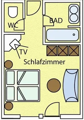 Comfort Apart Daire, 1 Çift Kişilik Yatak