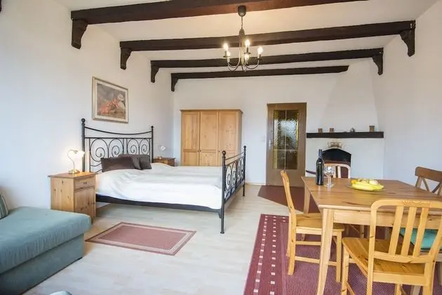 Apart Daire, 1 Yatak Odası, Balkon (Top floor, 70m2, 5 persons)
